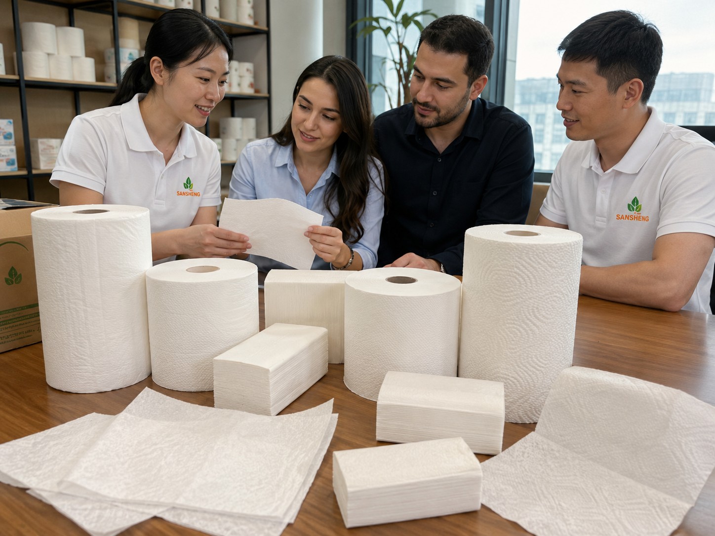 TAD paper supplier in China for premium tissue applications