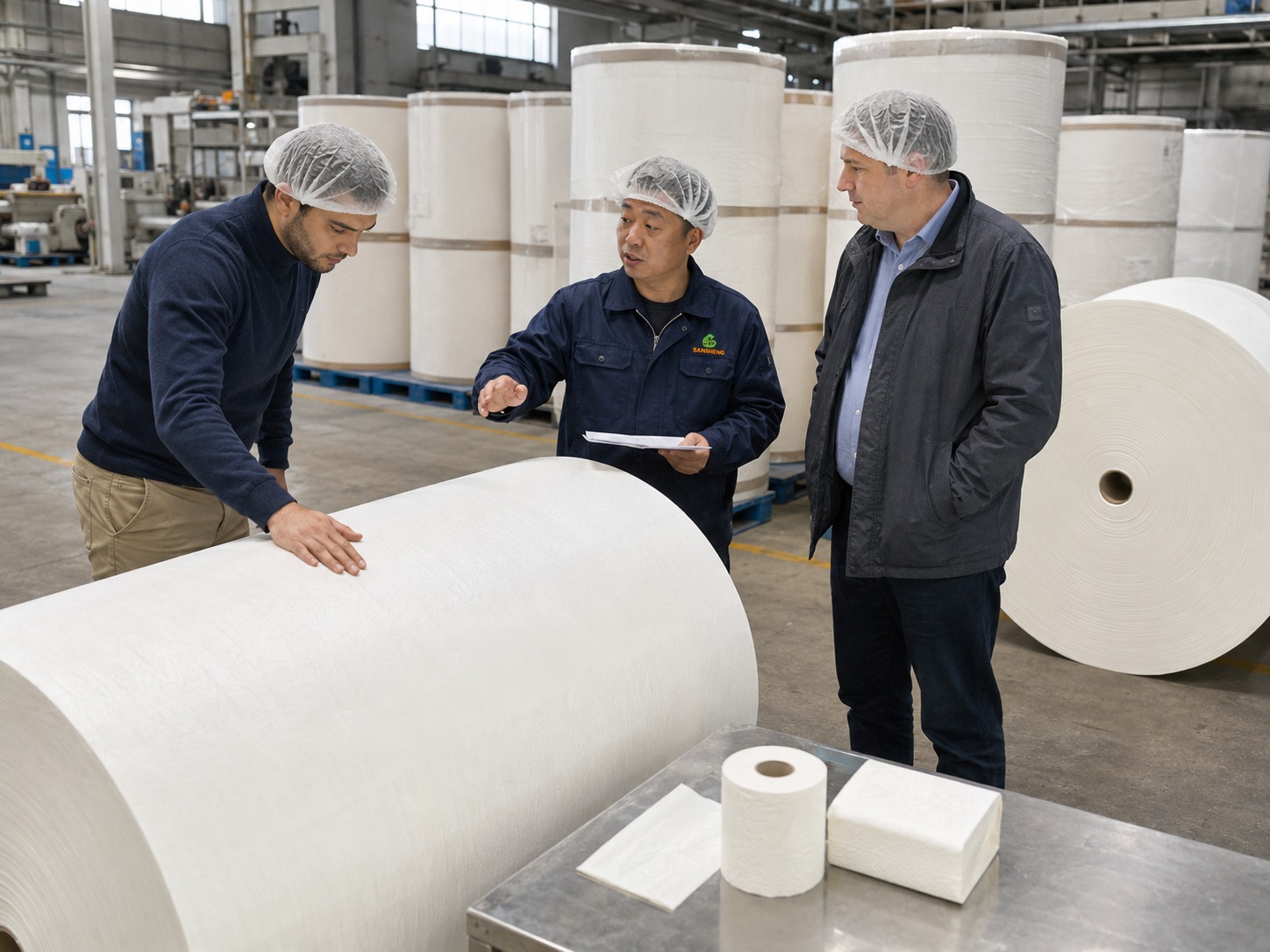 Tissue mother rolls supplier for converting plants and bulk supply programs