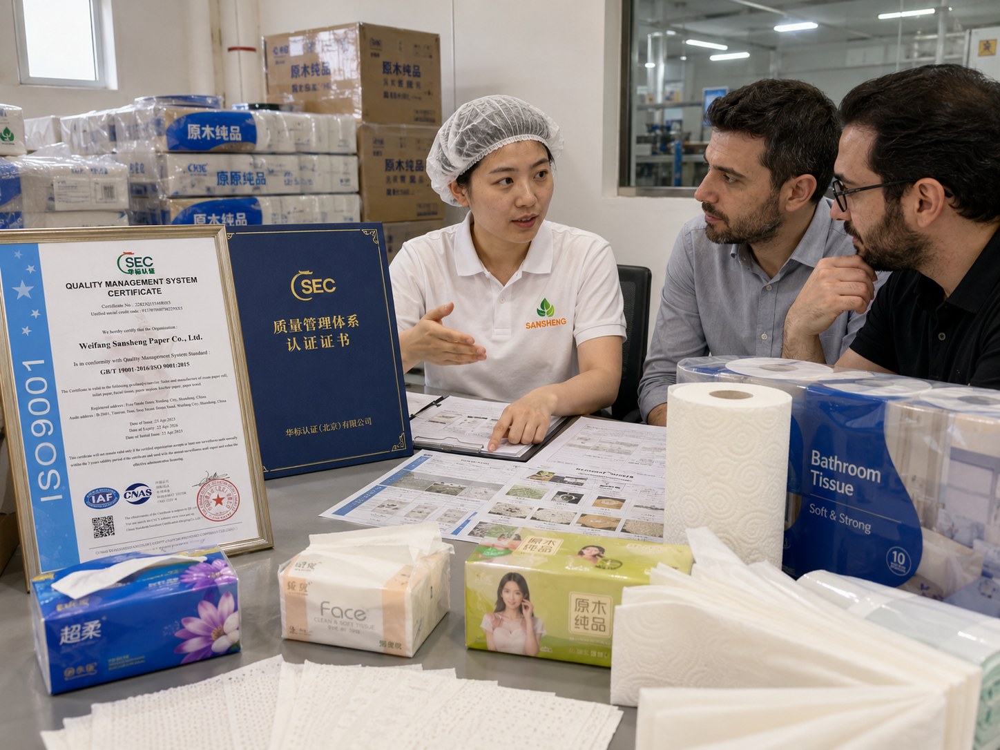 Tissue paper industry news backed by factory certificates quality control and export experience