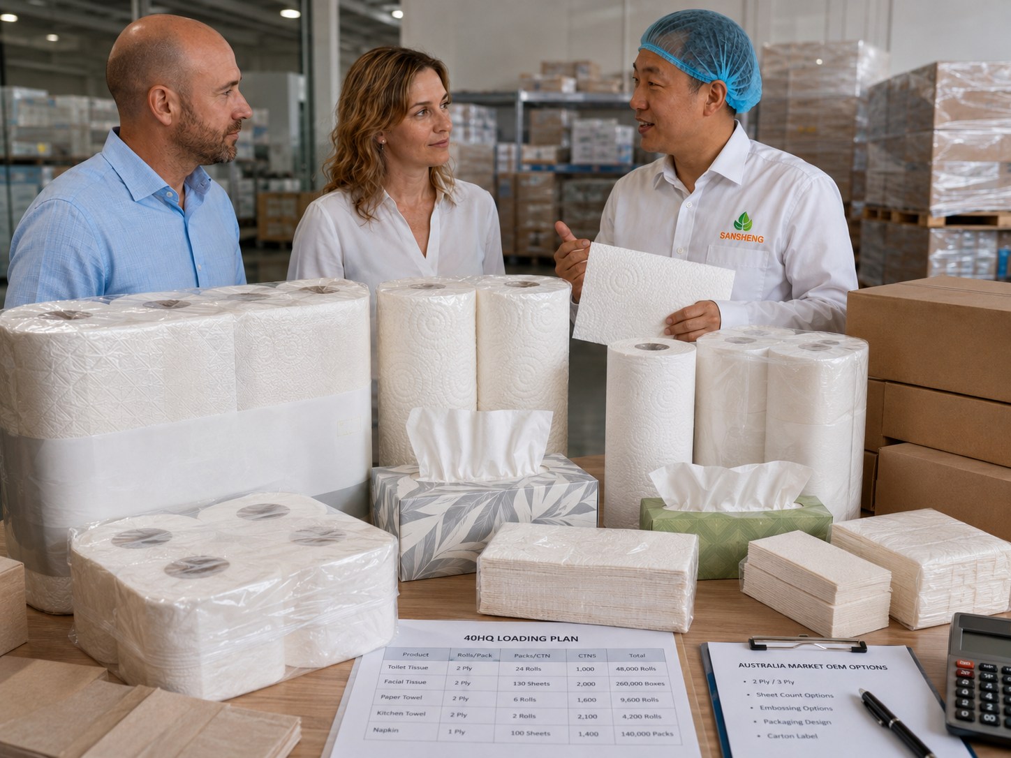 Tissue paper supplier for Australia distributors hospitality buyers and private label programs
