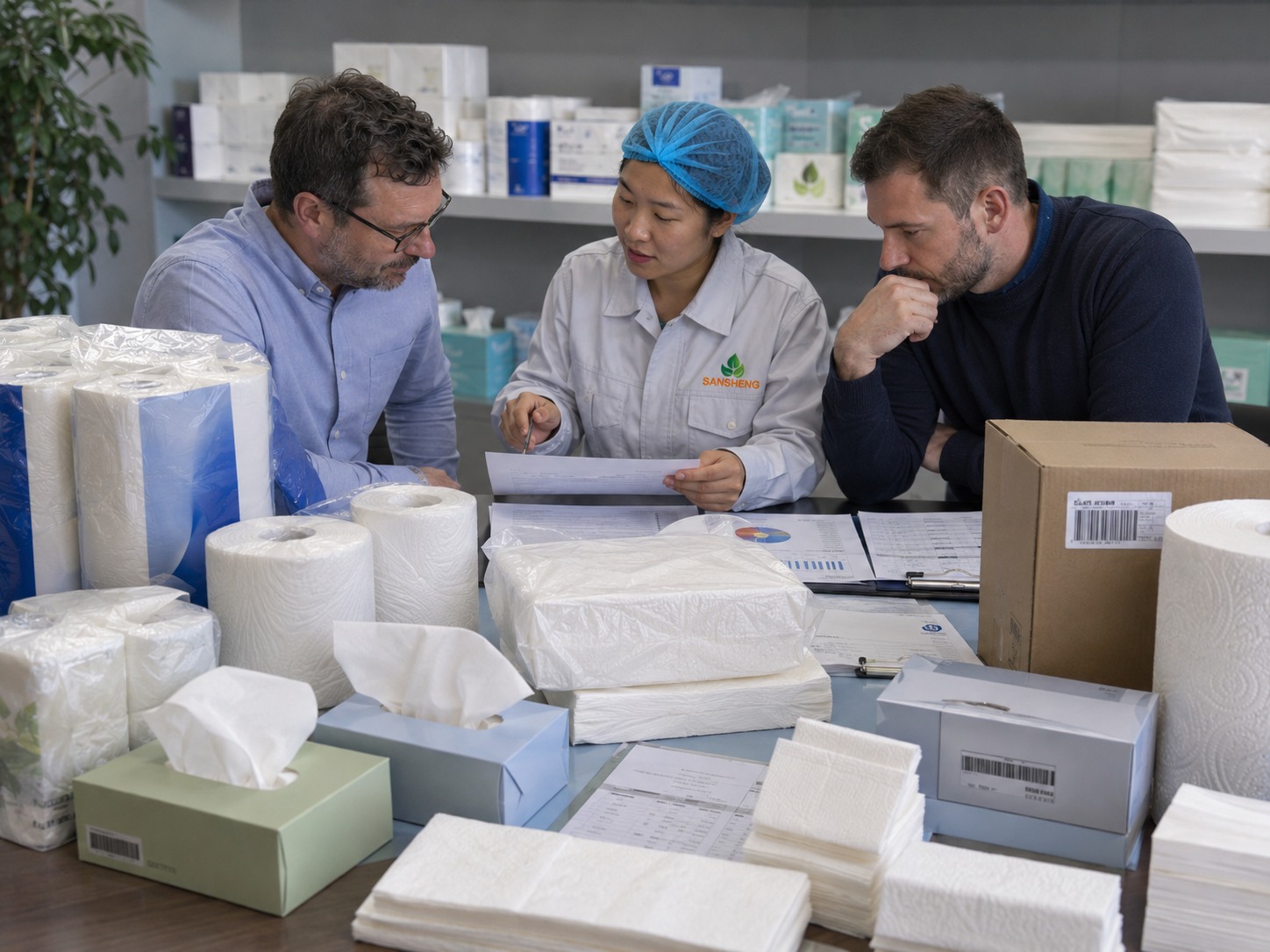 Tissue paper supplier for Europe compliance documentation traceability and export paperwork support