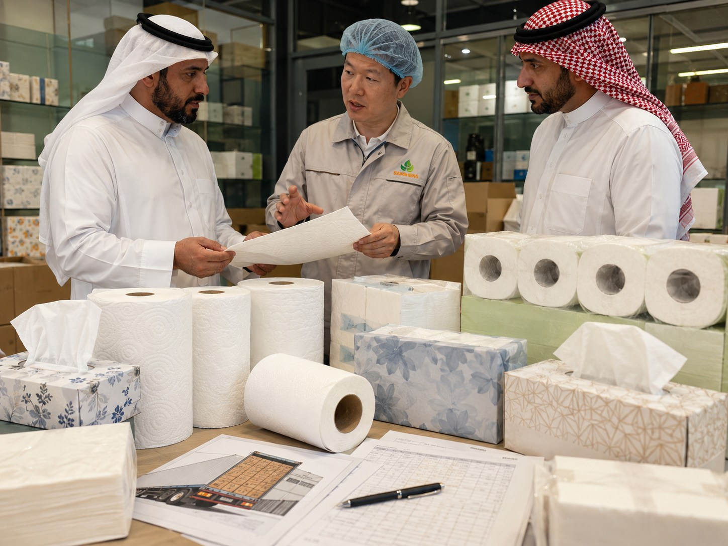 Tissue paper supplier for Middle East GCC distributors hospitality buyers and private label programs