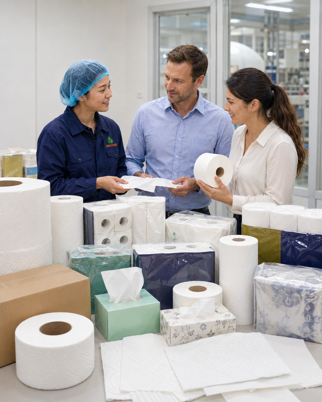 Tissue Paper Supplier in China for jumbo rolls OEM finished tissue products and private label supply