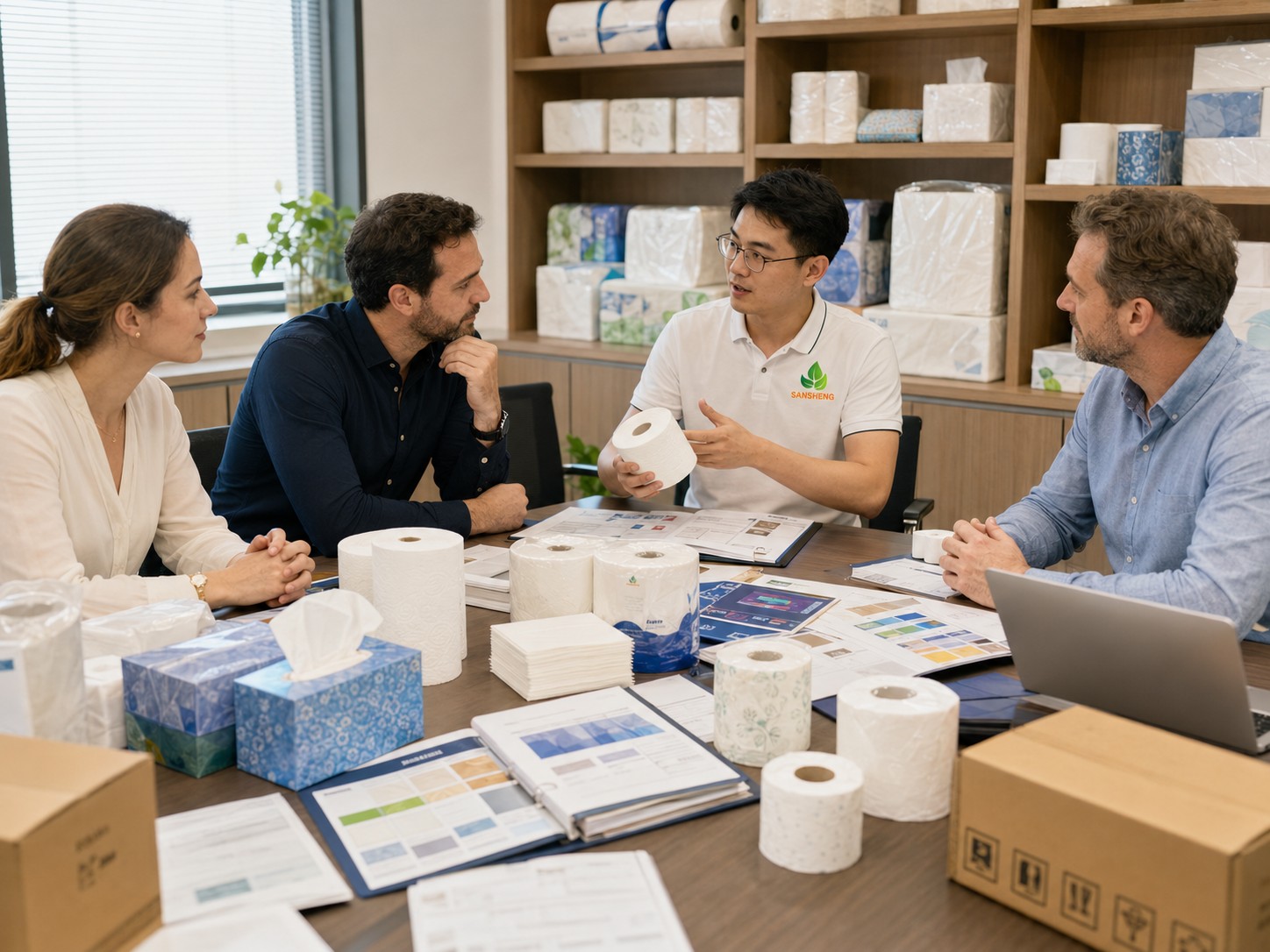 tissue supply by market for Europe Australia Middle East and Russia