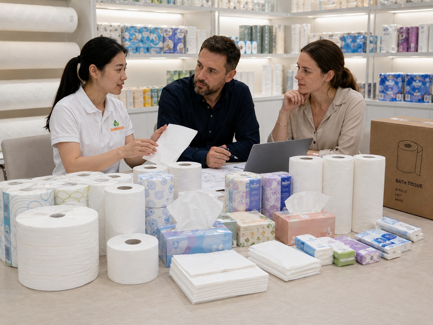 tissue supply solutions buyer matching for AFH buyers retail distributors OEM buyers private label brands MOQ FOB price loading quantity and lead time