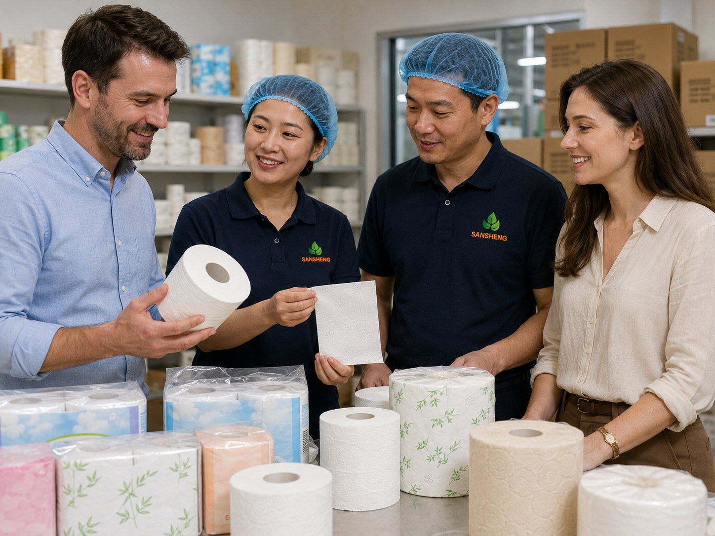 Toilet paper manufacturer in China for bulk and private label supply