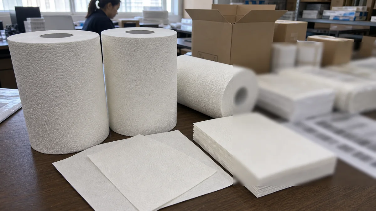 TAD kitchen towels from China RFQ specification and sample comparison