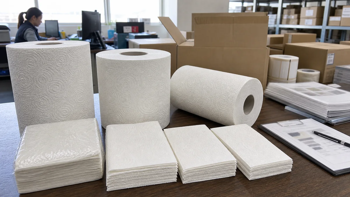 China TAD paper supplier buyer guide with Sansheng Paper samples and export RFQ documents
