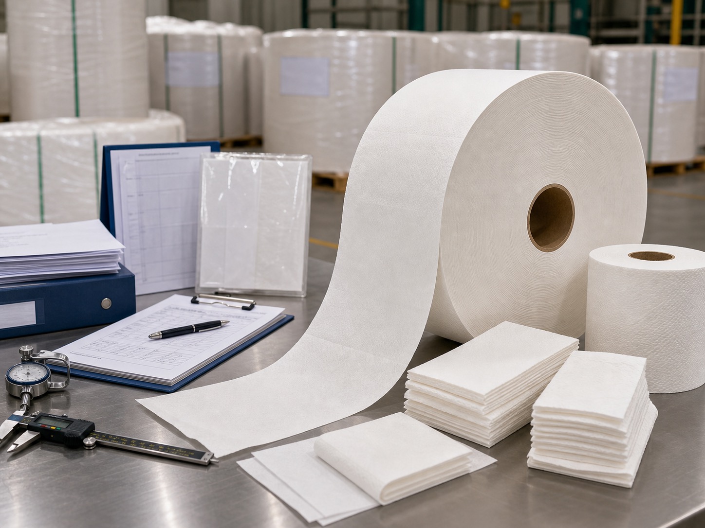 jumbo roll tissue manufacturer RFQ proof table certificate sample and export carton evidence