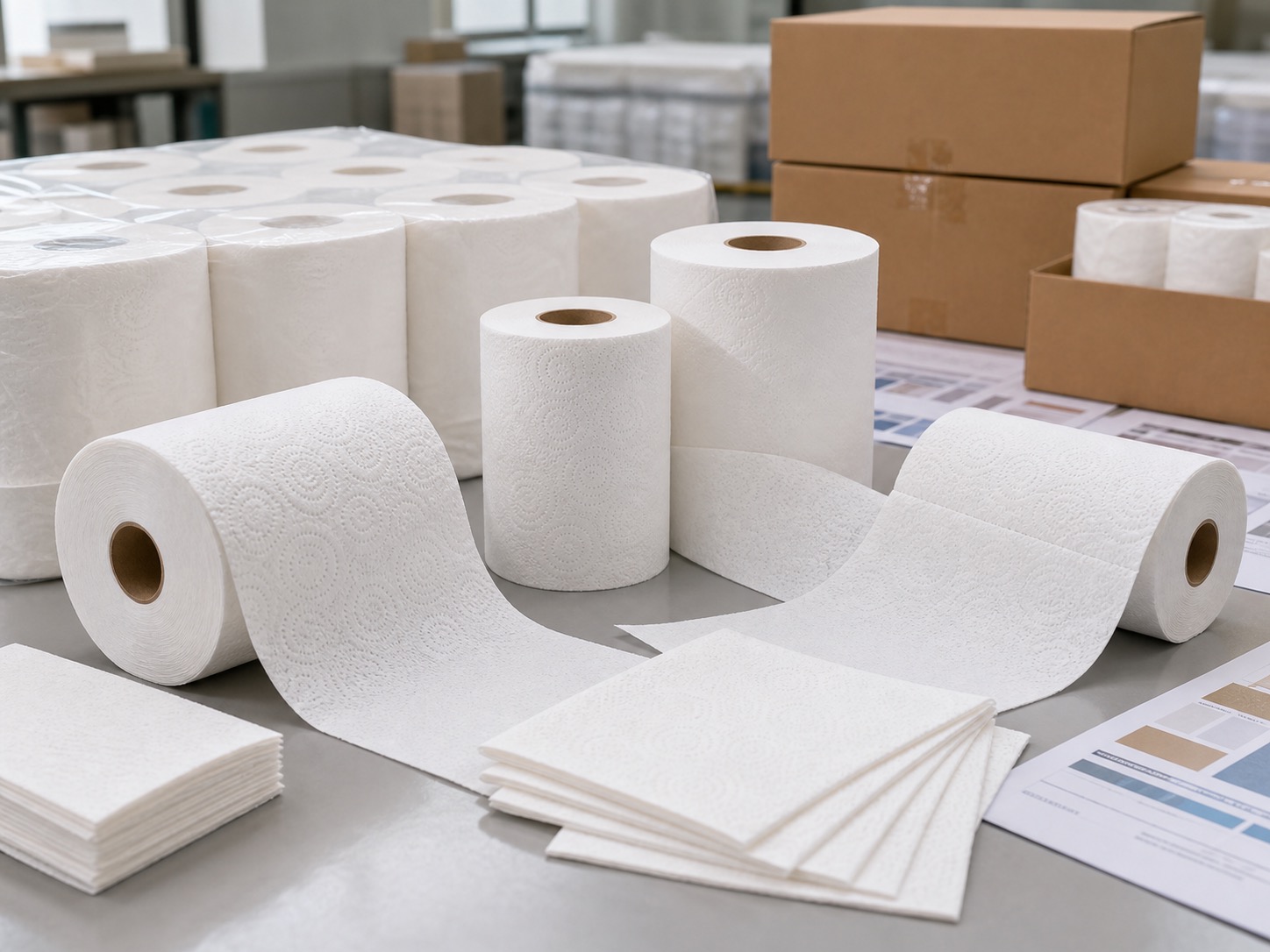 toilet paper manufacturer buyer checklist and product specification comparison