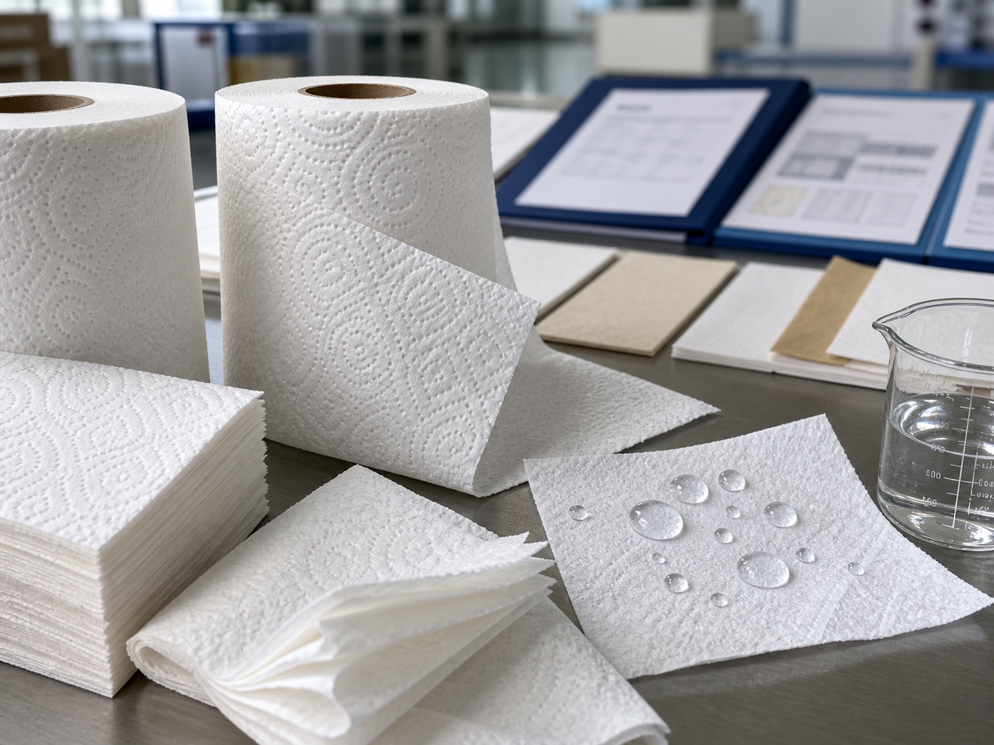 TAD paper towel price RFQ proof table certificate sample and export carton evidence