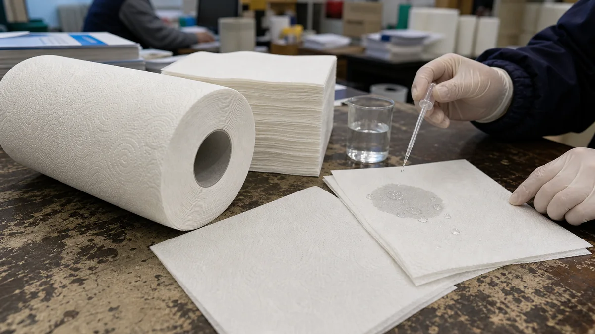 TAD kitchen towels from China product sample close-up for buyer inspection