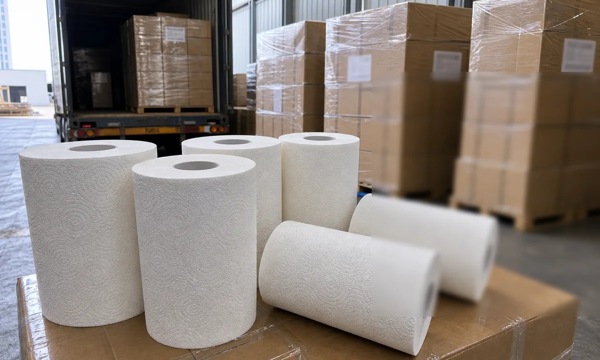 TAD kitchen towels from China warehouse application and buyer use case