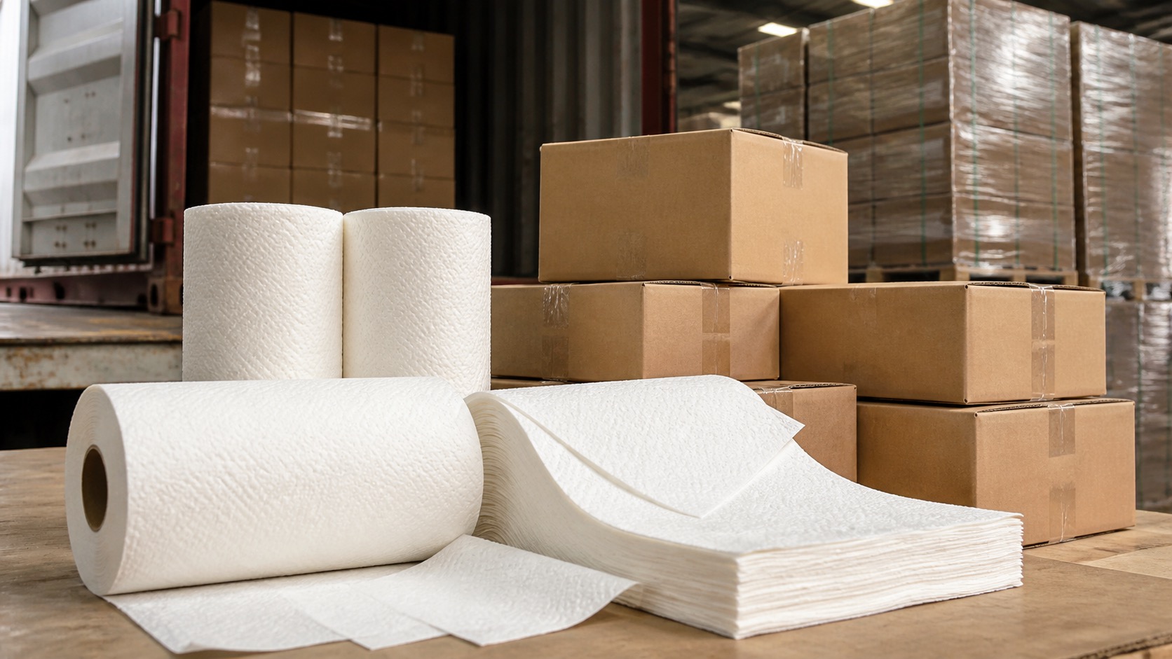TAD paper towel 40HQ buyer guide with Sansheng Paper export documentation and tissue product samples