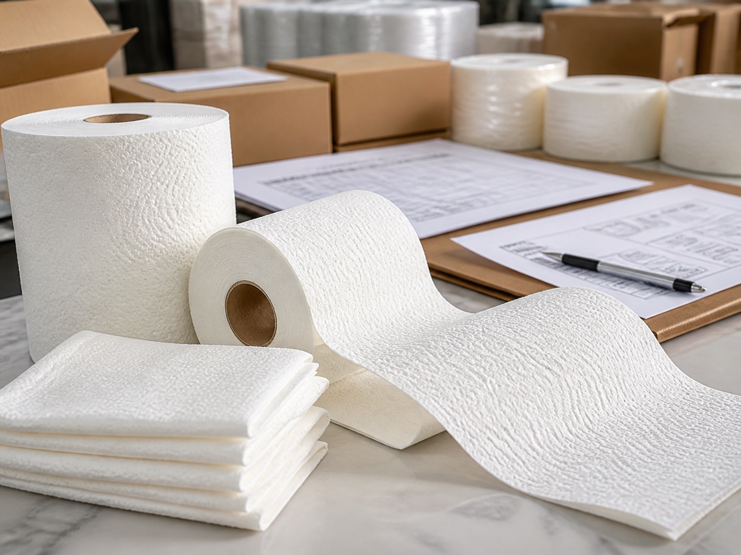 TAD paper towel MOQ buyer checklist and product specification comparison