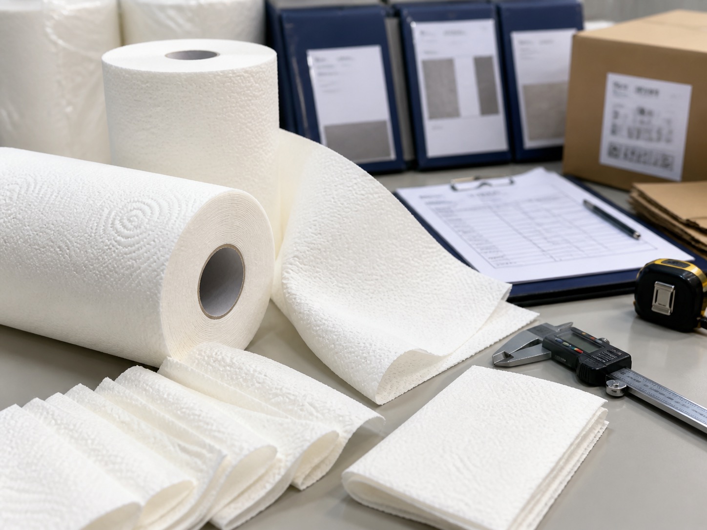 TAD paper towel MOQ RFQ proof table certificate sample and export carton evidence