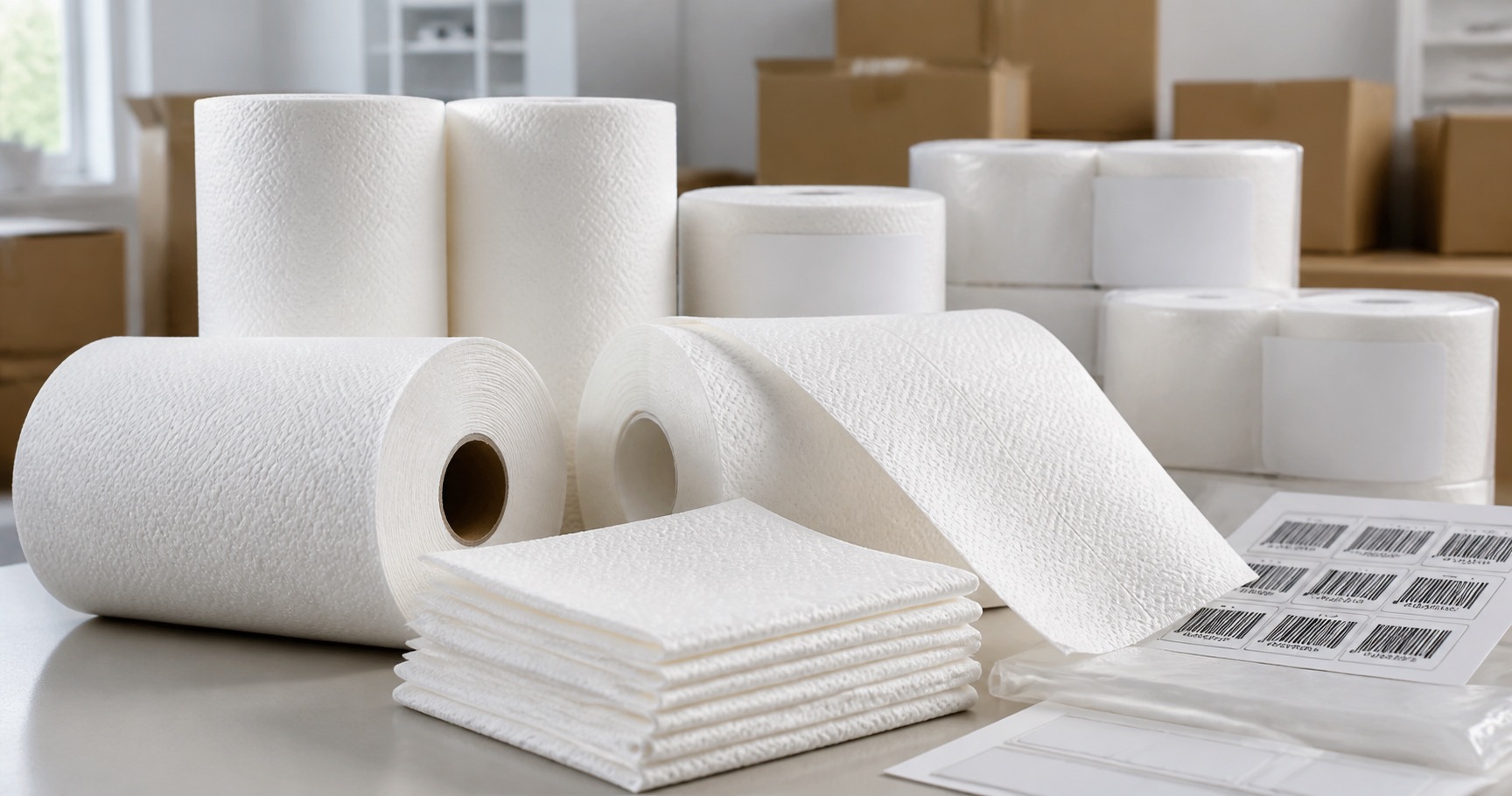 tad paper towel private label packaging product image from Sansheng Paper
