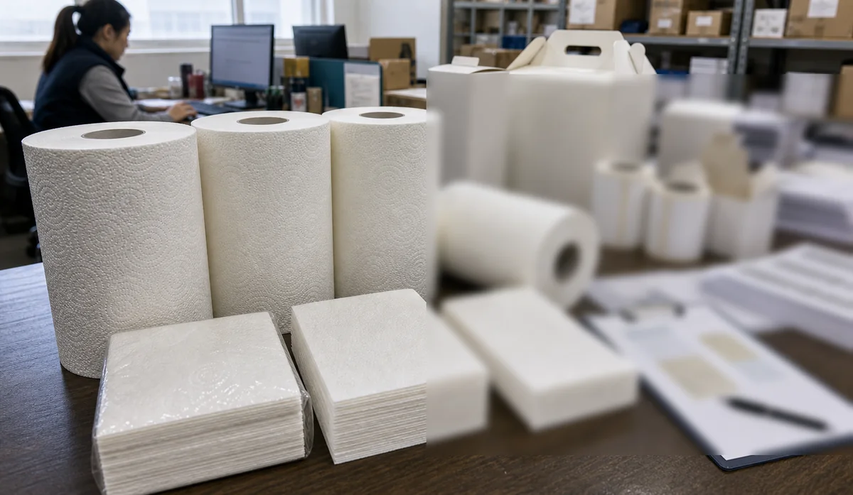 RFQ for TAD paper towel manufacturers RFQ specification and sample comparison