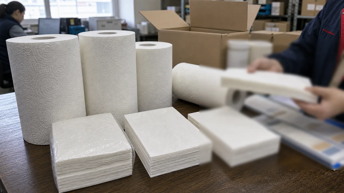 TAD paper towel cost warehouse application and buyer use case