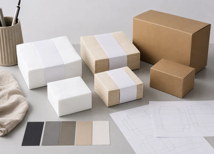 private label airlaid napkins from China