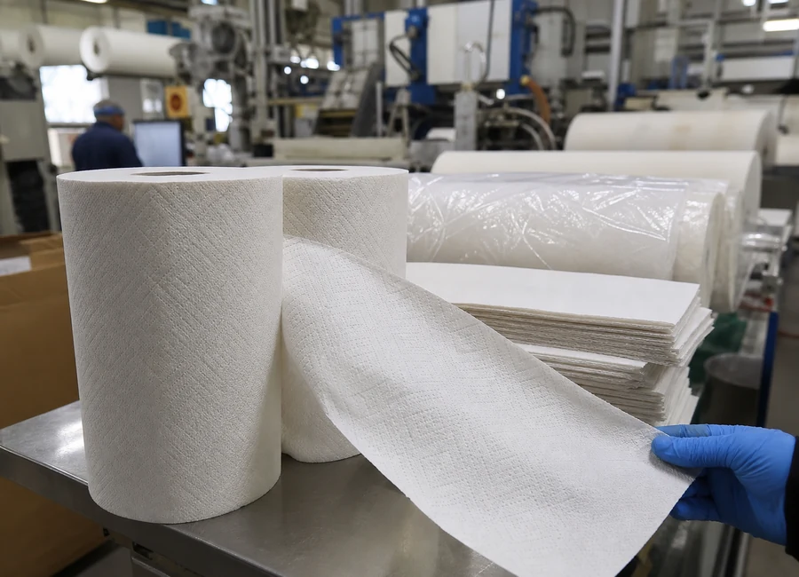 QC comparison of retained TAD samples beside production rolls